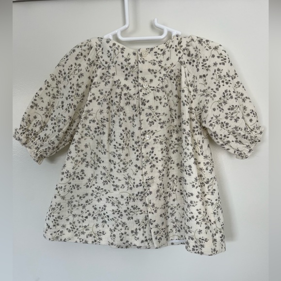 NWOT Zara textured floral dress 9-12Months - Picture 3 of 5